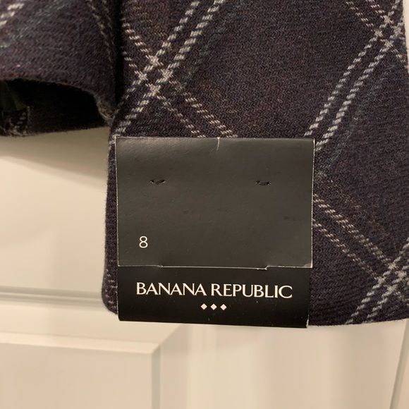 NWT BANANA REPUBLIC wool blazer. Sz 8 - Picture 6 of 8